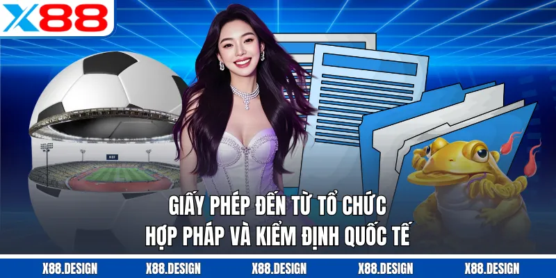 Giấy Phép Hoạt Động Giấy phép đến từ tổ chức hợp pháp và kiểm định quốc tế