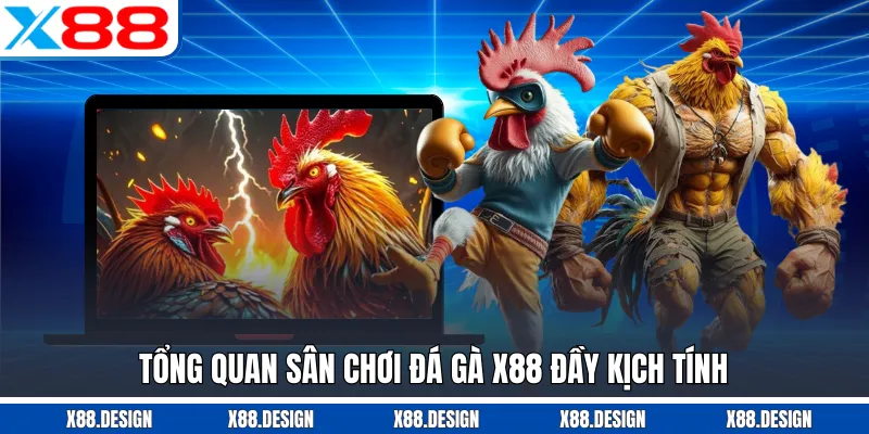 ĐÁ GÀ Tổng quan sân chơi đá gà X88 đầy kịch tính