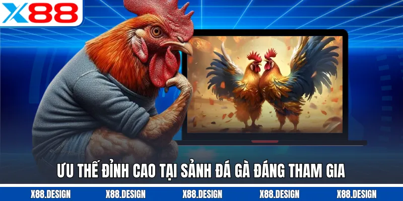 ĐÁ GÀ Ưu thế đỉnh cao tại sảnh đá gà đáng tham gia